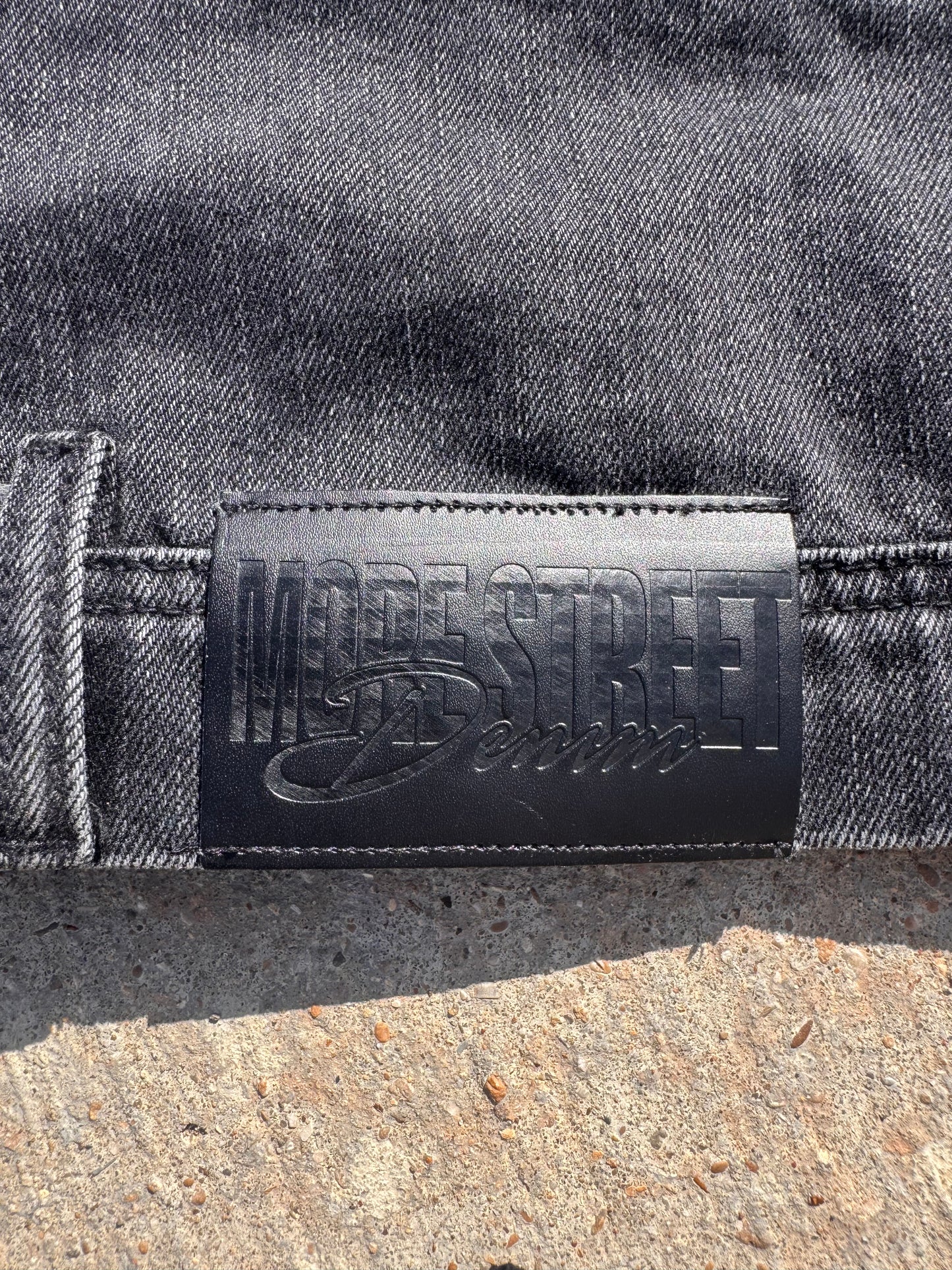UPSIDE DOWN JORTS ‘BLACK