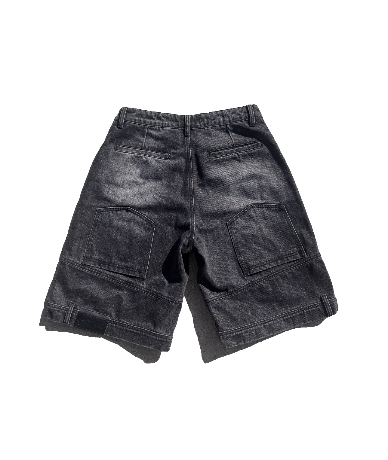 UPSIDE DOWN JORTS ‘BLACK