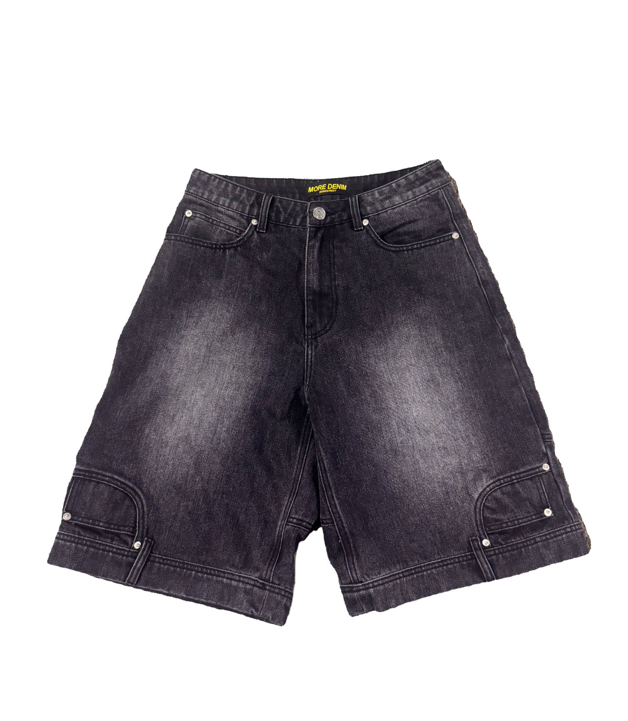 UPSIDE DOWN JORTS ‘BLACK